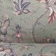 Komplet pościeli Homla Claras King Size mikrofibra w liście i kwiaty Szary 200 x 220 cm (5902869997918) - obraz 3
