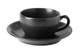 Чашка с блюдцем Seasons Black 213-222105-Bl 2 предмета черная 4931810 - изображение 1