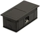 Розетковий блок ASA VERSAHIT Mono 1x220 IP54 чорний матовий (060.25F.00008) - зображення 2