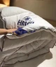 Одеяло односпальное белое Hilton 150×200 см.Гостиничное для дома и гостиниц 3 кг,силиконовый наполнитель - изображение 2