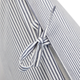 Комплект постільної білизни Homla Hoya King Size Підковдра 200 x 220 см + 2 наволочки 50 x 60 см у сині смужки (5904183880662) - зображення 5