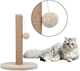 Кігтеточка для котів LEAN Toys Вежа 40 x 30 см Світло-коричнева (5905991034568) - зображення 2