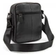 Мужская кожаная сумка планшетка Tiding Bag черная - изображение 4