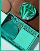 Трехцветный тональный кушон TUZ Drawshe Emerald Crystal Glow увлажнение сменный блок 24 г - изображение 5