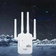 Wi-Fi репитер усилитель сигнала 2.4G, 300 Мбит/с, 4 антенны, ретранслятор, повторитель, режим AP, WPS, LAN - изображение 5