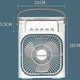 Портативный мини-кондиционер и увлажнитель воздуха AIR COOLER FAN 4 в 1 с подсветкой и резервуаром на 600 мл - изображение 6