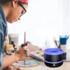 Устройство для очистки кистей KAMATION A3 автоматическое USB Type C для макияжа - изображение 3