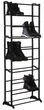 Полиця для взуття Amazing Shoe Rack на 30 пар 10 ярусів розбірна металева стійка-органайзер чорна - зображення 5