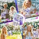 Пистолет-генератор мыльных пузырей Bubble Gun P162 с подсветкой и музыкой, автоматический пуск - изображение 6