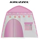 Детская игровая палатка "Розовый домик" Kruzzel СР23472, с гирляндой - изображение 7