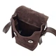 Замшева жіноча сумка Luck Sherrys коричневий 270 brown - изображение 5