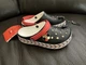 Дитячі кроксі-сабо для дівчинки Crocs Drew X Crocband Chevron Clog Black/White - зображення 9