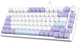 Клавіатура AJAZZ AK820 White-Purple Ігрова Дротова Механічна - изображение 1