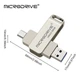 Флешка MicroDrive 64GB 2в1 USB 3.0 Type-C - изображение 2
