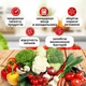 Вакууматор побутовий для продуктів, домашній кухонний вакуумний пакувальник для дому , кухні , м'яса , упаковки їжі , зберігання вакуумні пакувальники на кухню + в комплекті вакуумні пакети 10 шт 25см х 17см - зображення 5
