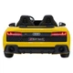 Автомобіль акумуляторний Ramiz Audi Spyder R8 LIFT жовтий - изображение 5