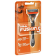 Мужской бритвенный станок Gillette Fusion Power с 1 запасным лезвием и 1 батарейкой - изображение 1