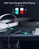 Кабель INIU USB 3.0 to USB C для Meta Quest 3S/Quest 3/Oculus Quest 2/Pico 4 c зарядкой, 5м, черный - изображение 4