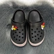 Кроксы детские для девочки Luck Line черные с джибитсей Minnie 32р (20,7 см) 5108_2 - изображение 2