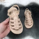 Босоножки детские для девочки Kimboo пудровые 28р (18,5 см) 5856 - изображение 5
