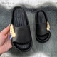 Шльопанці дитячі для хлопчика Fashion чорні сланці пінка 32/33р (21,5 см) 5865 - зображення 4