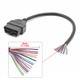 Кабель разъем OBD2 папа 16pin 30см - изображение 14