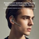Bluetooth гарнитура беспроводная с микрофоном bluetooth 5.4 с функцией шумоподавления и зарядным кейсом для колл центра водителя бизнеса телефона айфона свободные руки беспроводные гарнитуры совместимы с iOS Android ENC - изображение 2