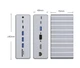 Хаб Док станция Deepfox-2428 13 в 1 USB Type-C концентратор для ноутбука компьютера 13 портов - изображение 13
