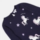 Детская футболка с длинными рукавами для девочки OVS T-Shirt W/Pr Insignia Blu 1817538 80 см Синяя (8056781510131) - изображение 3