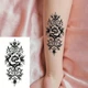 Набір дитячих тимчасових татуювань "Чорні міні №5" Fresh Tattoo black-tattoo-mini-set-5-T - зображення 8