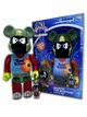 Статуэтка Bearbrick x Space Jam x Marvin the Martian 400% + 100% 28 см + 7 см Medicom Toy Марвин Марсианин - изображение 1
