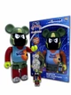 Статуэтка Bearbrick x Space Jam x Marvin the Martian 400% + 100% 28 см + 7 см Medicom Toy Марвин Марсианин - изображение 7