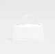 Женская миниатюрная сумка с логотипом Jacquemus shoulder bag 'le grand bambino' Белый - изображение 3