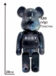 Статуэтка Bearbrick x My First Baby x Space Green 400% 28 см Medicom Toy Галактика - изображение 2