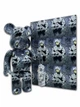 Статуэтка Bearbrick x RIOT COP x BRANDALISM 400% 28 см Medicom Toy Смайлик Полицейский - изображение 7