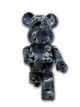 Статуэтка Bearbrick x RIOT COP x BRANDALISM 400% 28 см Medicom Toy Смайлик Полицейский - изображение 12