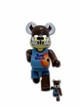 Статуэтка Bearbrick x Tasmanian Devil x Space Jam 400% + 100% 28 см + 7 см Medicom Toy Тасманский дьявол - изображение 12