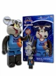 Статуэтка Bearbrick x Wile E. Coyote x Space Jam 400% + 100% 28 см + 7 см Medicom Toy Хитрый Койот - изображение 7