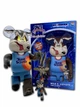 Статуэтка Bearbrick x Wile E. Coyote x Space Jam 400% + 100% 28 см + 7 см Medicom Toy Хитрый Койот - изображение 8