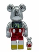 Статуэтка Bearbrick x THE TRUE ORIGINAL x Hiroshi Fujiwara 400% + 100% 28 см + 7 см Medicom Toy 90 лет - изображение 11