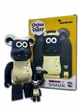 Статуэтка Bearbrick x Shaun x Authentic Goods 400% + 100% 28 см + 7 см Medicom Toy Барашек Шон - изображение 8