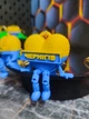Патріотичний брелок сердечко З написом будь якого міста України (3-0020) - изображение 2