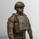 Плитоноска Warmor Gen. 5 Multicam с интегрированным штурмовым рюкзаком и креплением под шлем Мультикам - изображение 12