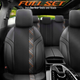 Pokrowce na siedzenie samochodowe Amio OTOM Horizon 1805 Orange 3-Zip (8681892867456) - obraz 3