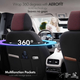 Pokrowce na siedzenie samochodowe Amio OTOM Sport Plus 103 Burgundy (8681892784821) - obraz 3