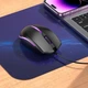 Мышка Borofone BG10 Soaring game luminous wired mouse 1000dpi с подсветкой черная - изображение 8