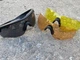 Окуляри тактичні зі змінними лінзами для стрільби, військові окуляри захисні стрілецькі балістичні ЗСУ Safari - зображення 2