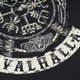Футболка з малюнком P1G Valhalla Logo Combat Black 3XL (UA281-29891-BK-VLL) - изображение 7