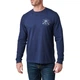 Реглан 5.11 Tactical Quiet Warrior Long Sleeve Pacific Navy L (76176-721) - зображення 3