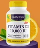 Вітамін Д3 Healthy Origins, Vitamin D3 Gels 10000 IU, 120 капсул - зображення 4